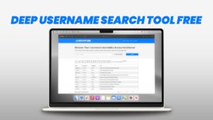 Deep Username Search Tool Free