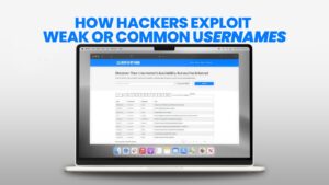 How Hackers Exploit Weak or Common Usernames