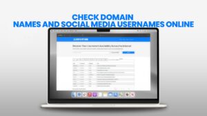 Check Domain Names and Social Media Usernames Online
