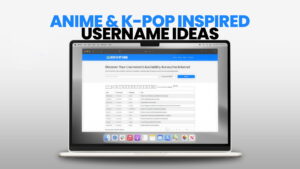 Anime & K-pop Inspired Username Ideas