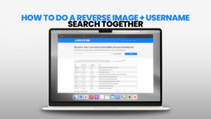 How to do a Reverse Image + Username Search Together